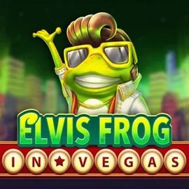 Elvis Frog In Vegas logo by BGAMING at Vegasino Casino