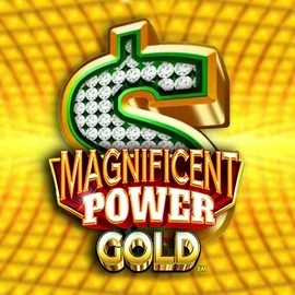 Magnificent Power Gold slot logo by Oros Gaming at Vegasino Casino