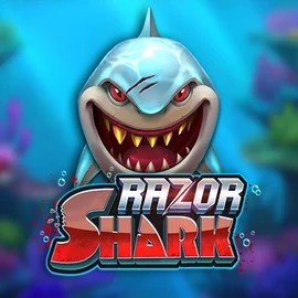 Razor Shark casino game by Push Gaming – featured logo at Vegasino Casino