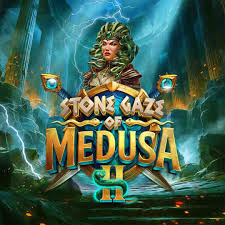 Stone Gaze of Medusa 2 by Stakelogic, showcased at vegasinocasinoo.at – game logo